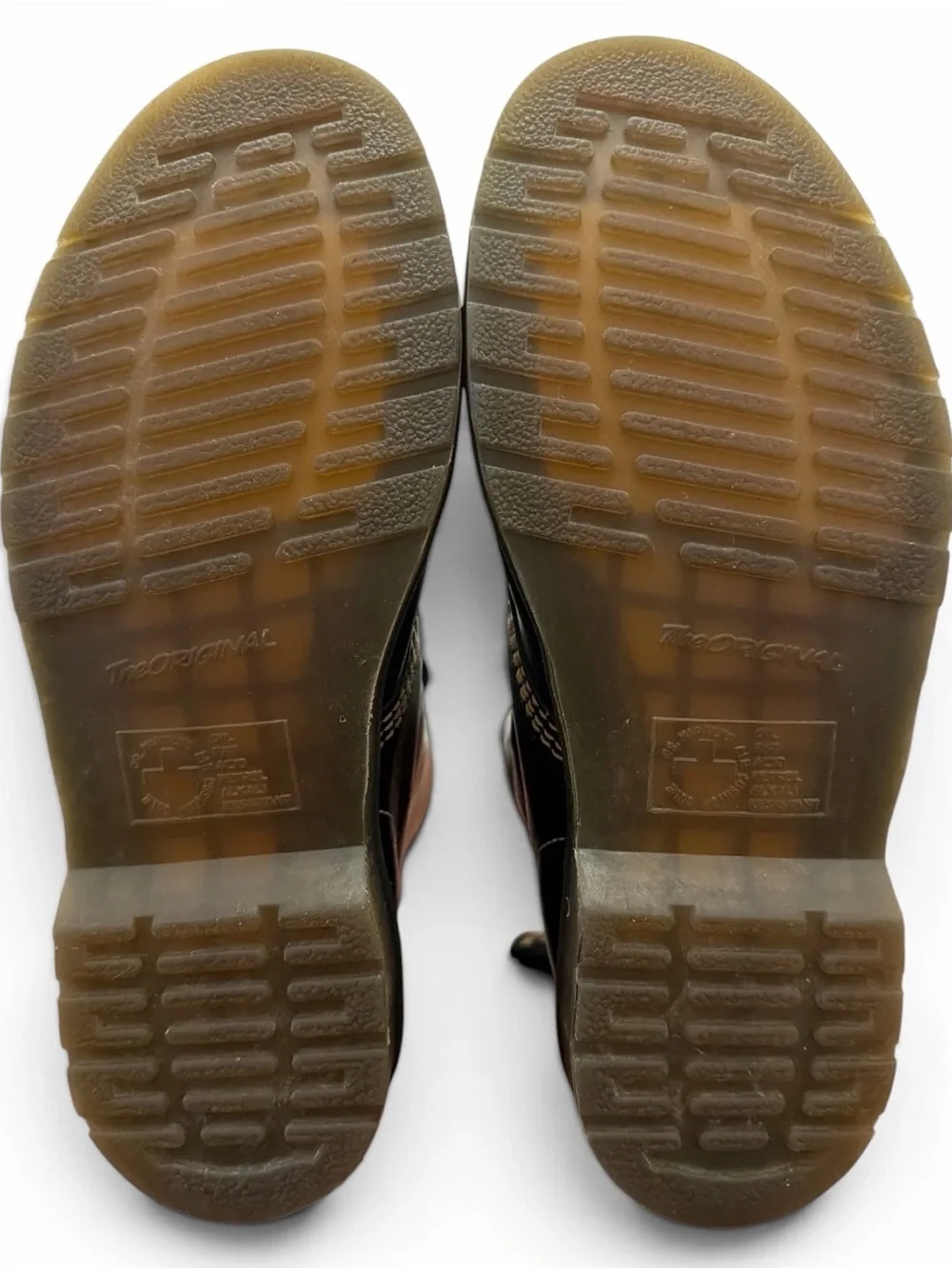 Dr. Martens Original 1460 Black Smooth Leather 8-Eye Boots UK 7 US 8/9